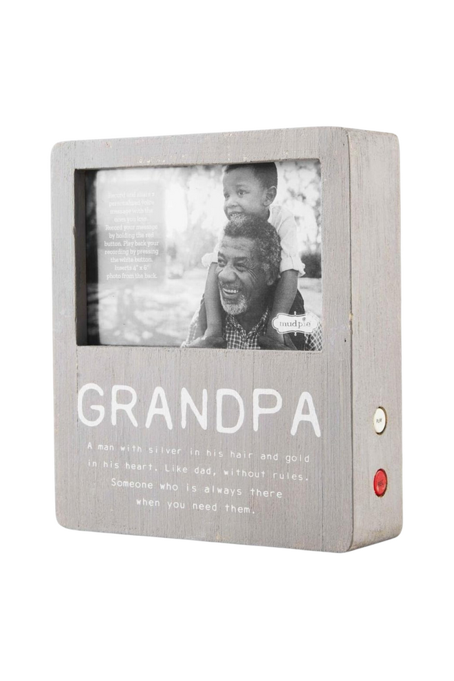 Grandpa Voice Recording Frame