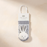 Gray Bunny Rattle Toe Socks