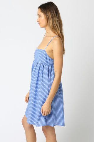 Stripe Babydoll Dress