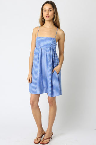 Stripe Babydoll Dress