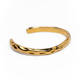 My Sister's Cottage | Waterproof | Hammered Bangle (detail view 4)