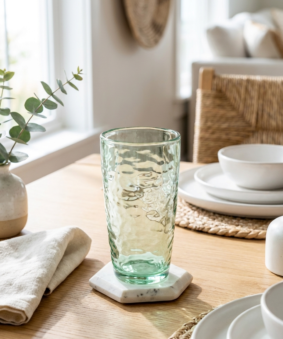 Hammered Glass Look Melamine Tumbler – Coastal Outdoor Melamine Tumbler