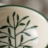 Hand-Painted Botanical Bowl (detail view 2)