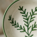 Hand-Painted Botanical Bowl (detail view 3)