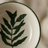 Hand-Painted Botanical Bowl (detail view 4)