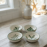 Hand-Painted Botanical Bowl
