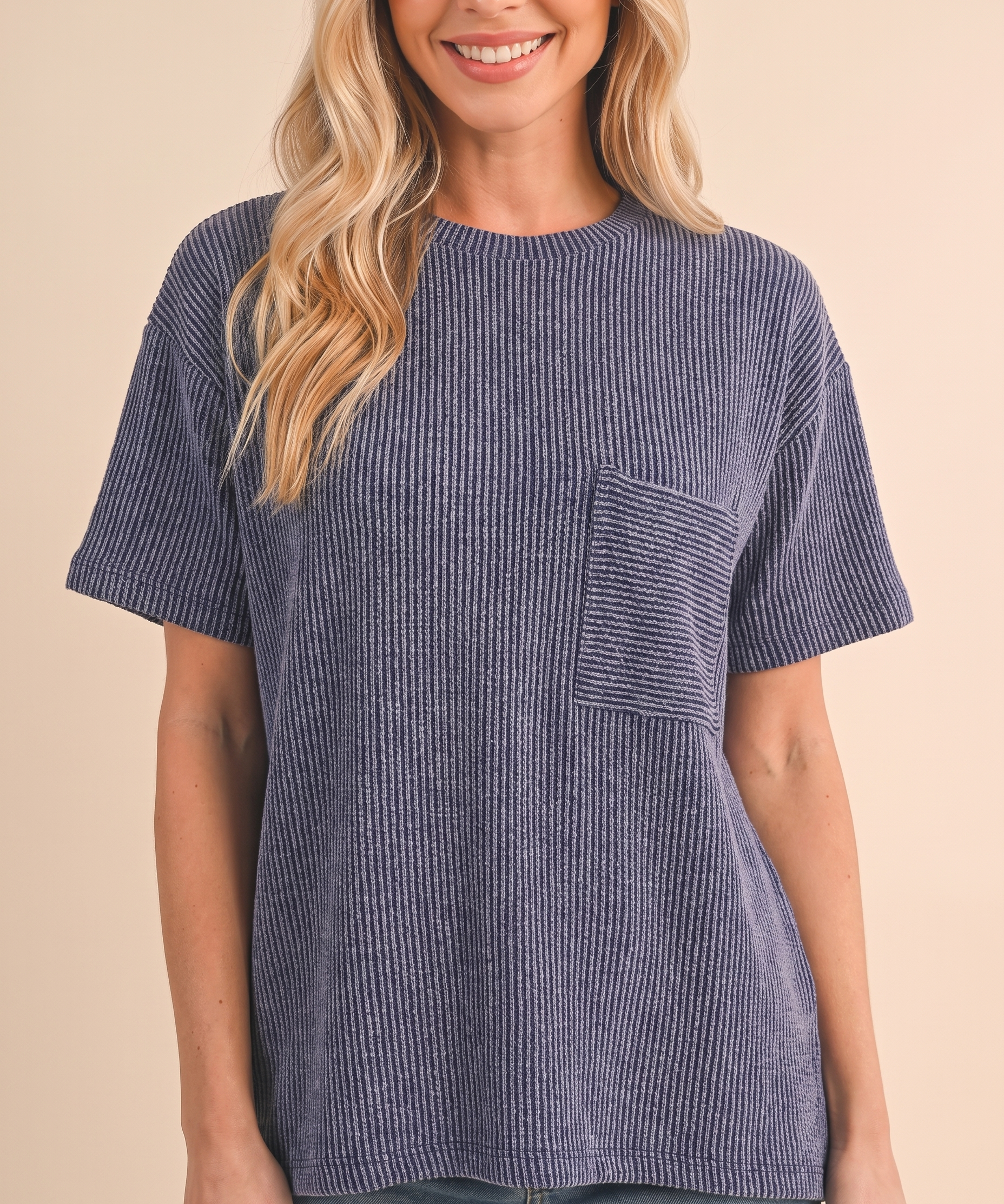 Harbor Rib Pocket Tee