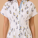 Harbor Sail Mini Dress