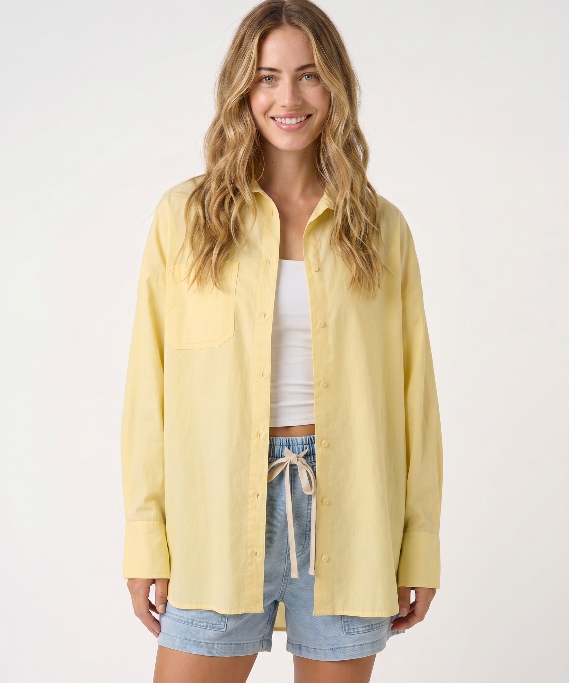 Harper Oversized Button Down Shirt