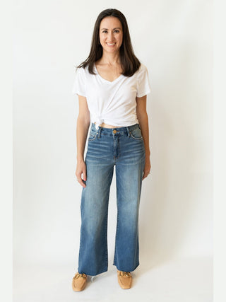 High Rise Wide Leg Jeans