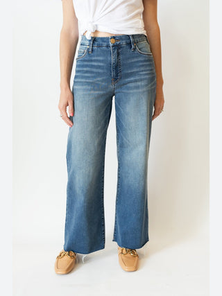 High Rise Wide Leg Jeans