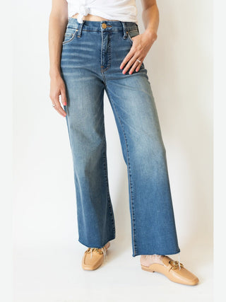 High Rise Wide Leg Jeans