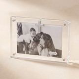 Horizontal Layered Cross Acrylic Frame