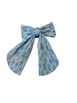 Pleated Bow with Clip