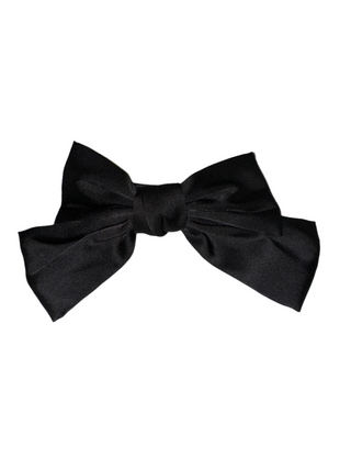 Satin Bow Clip