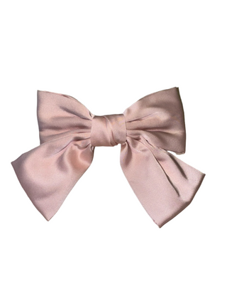 Satin Bow Clip