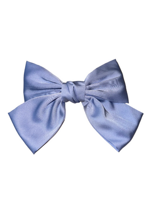 Satin Bow Clip