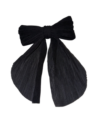 Pleated Bow with Clip