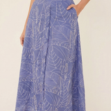 Isla Button Front Midi Skirt