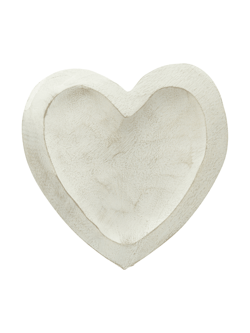 Large Wooden Heart Tray