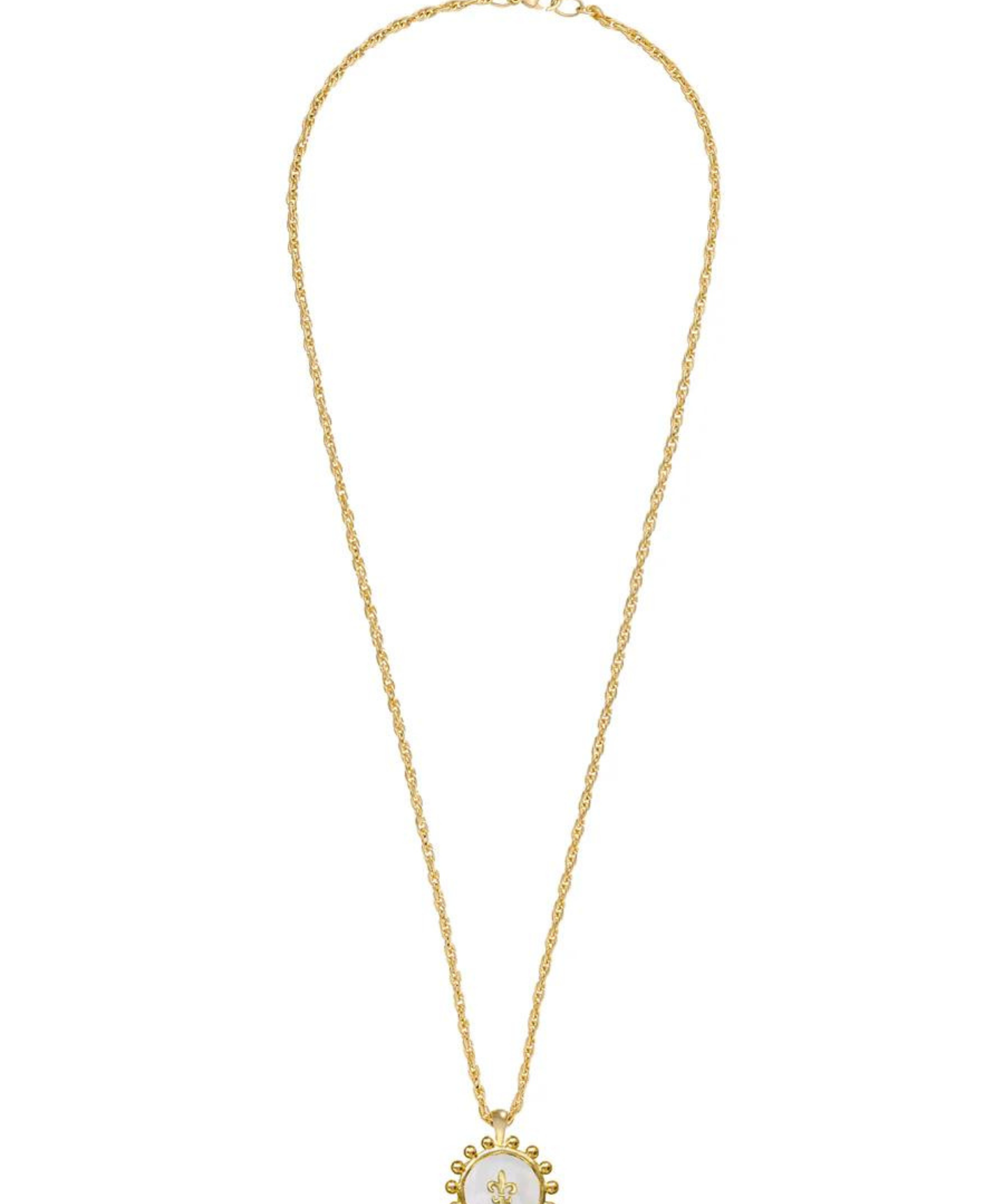 Susan Shaw | 24k Gold | Flower Necklace