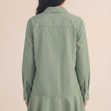 Long Sleeve Striped Mini Dress (detail view 2)