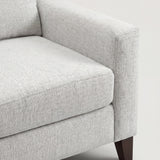 The Luna Modern Upholstered Accent Chair (detail view 2)