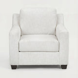 The Luna Modern Upholstered Accent Chair (detail view 4)