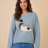 Mallard Duck Knit Sweater