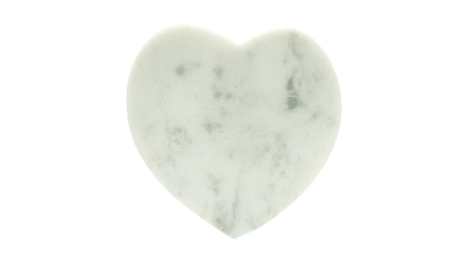 Marble Heart Ring Dish