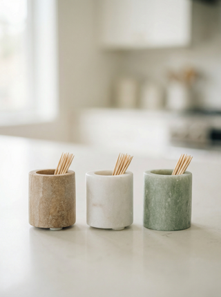 Marble Toothpick Holder