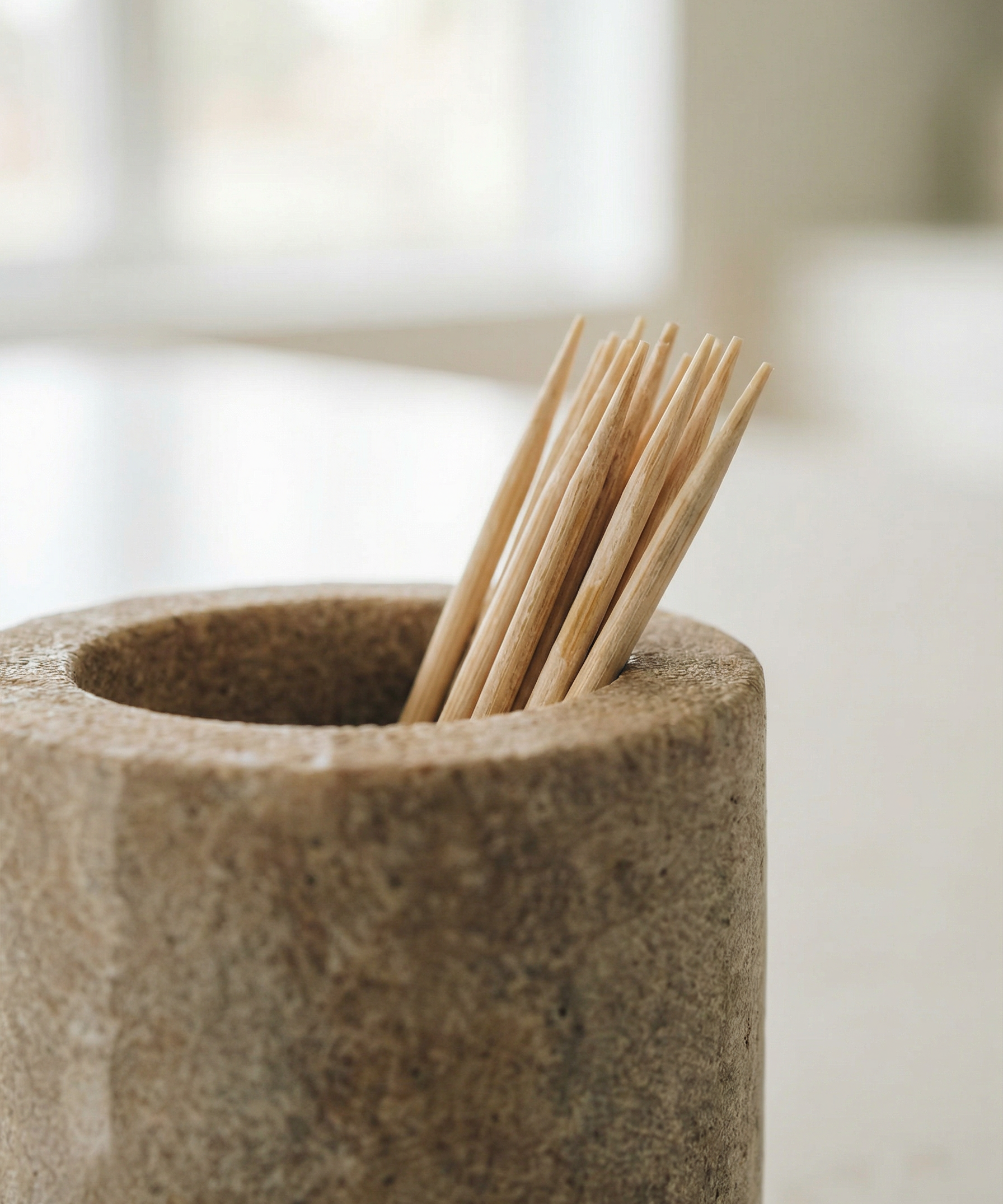 Marble Toothpick Holder
