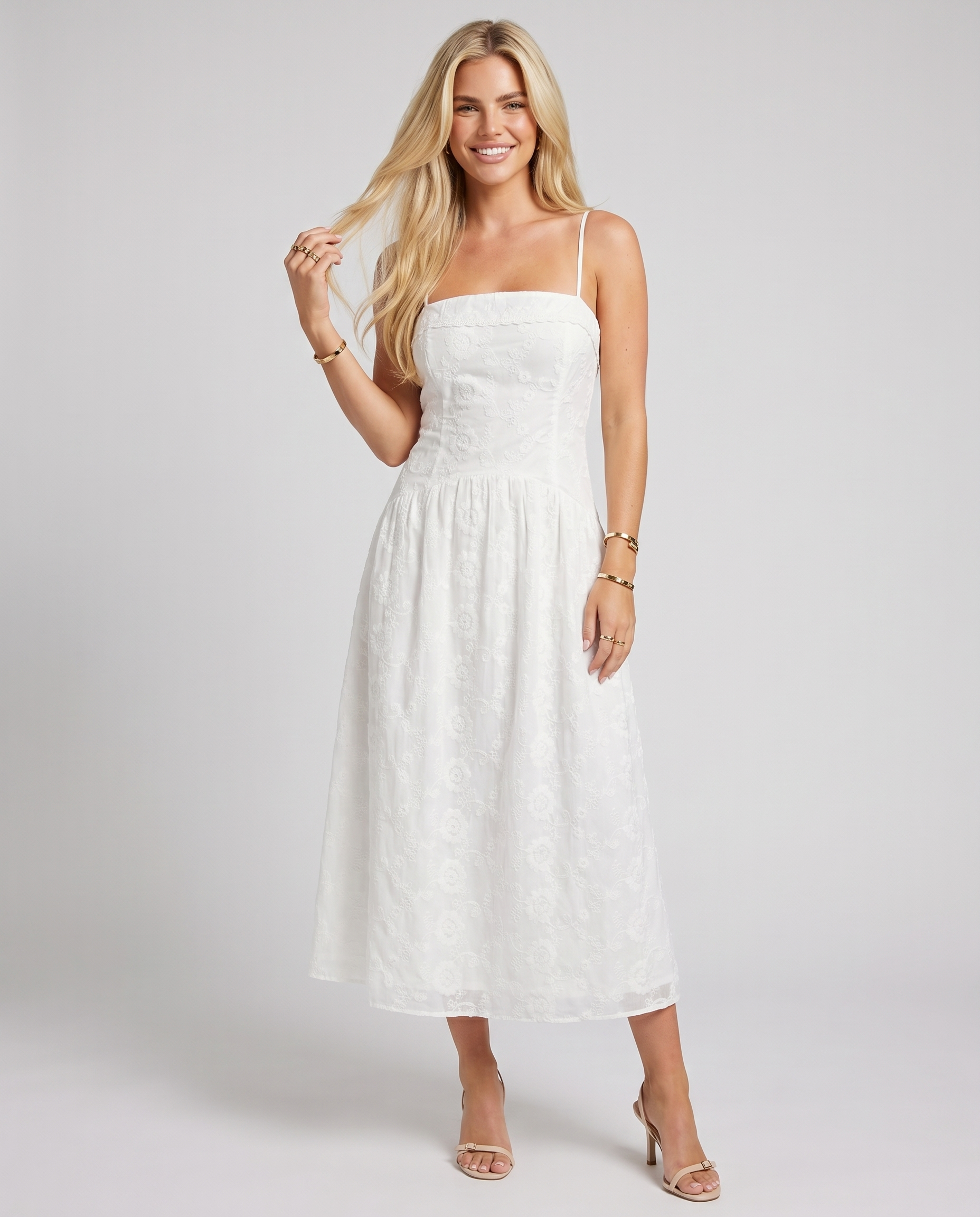 Maren Lace Maxi Dress