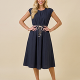 Midnight Grace Midi Dress