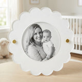 Mini White Circle Frame