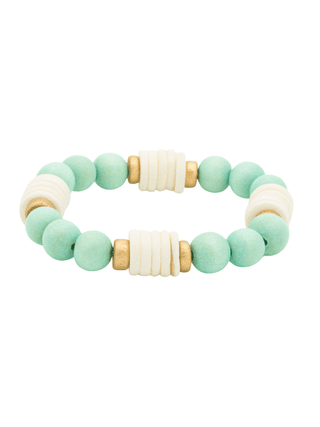 Mint Shell Island Bracelet