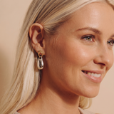 My Sister's Cottage | Waterproof | Mixed Metal Drop Earrings (detail view 3)
