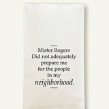 Mister Rogers Tea Towel (detail view 2)