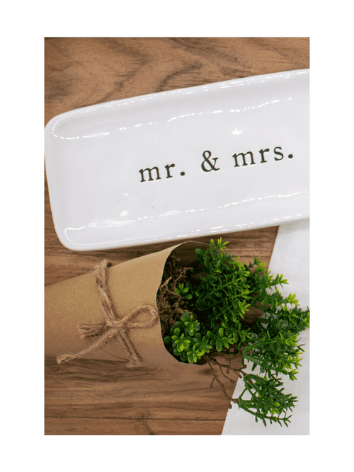 Mr & Mrs Everything Dish