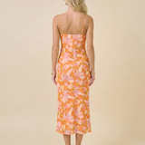 Mykonos Sunset Midi Dress – Greek-Inspired Midi Dress for Women (detail view 4)