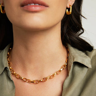 Manhattan Chain Link Necklace