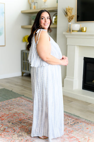 Grey Skies Maxi Dress