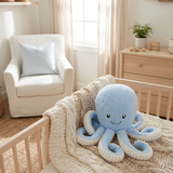 Blue Plush Octopus