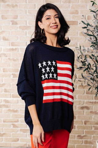 Lightweight Flag Pullover
