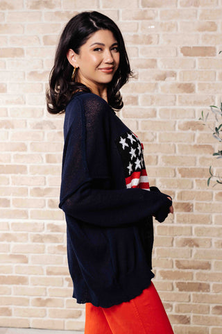 Lightweight Flag Pullover