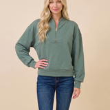 On the Go Half Zip Pullover