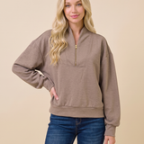 On the Go Half Zip Pullover