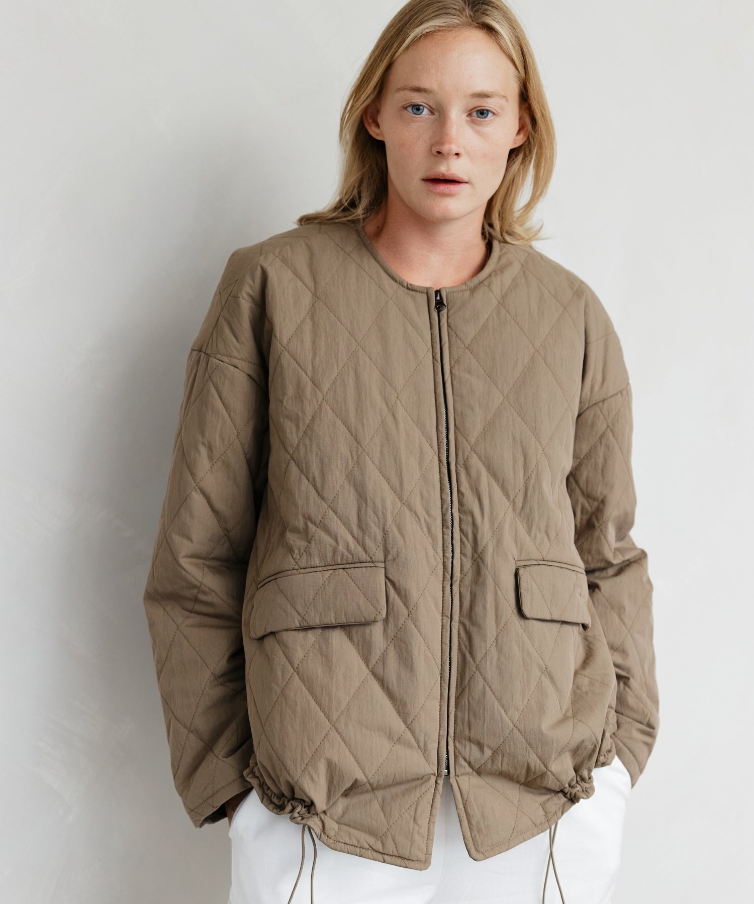 Oversized Quilted Jacket