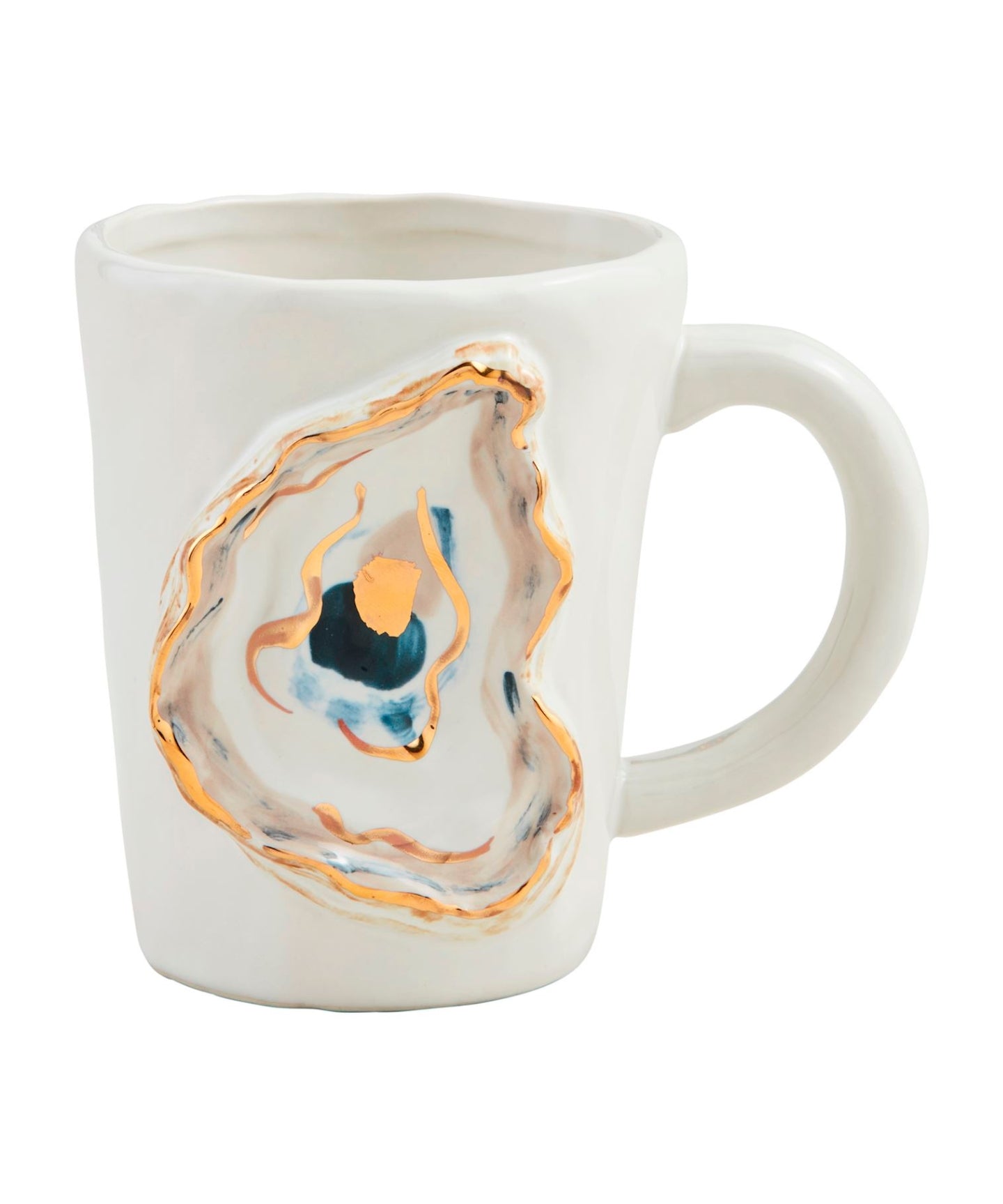 Oyster Shell Mug