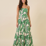Palm Breeze Maxi Dress